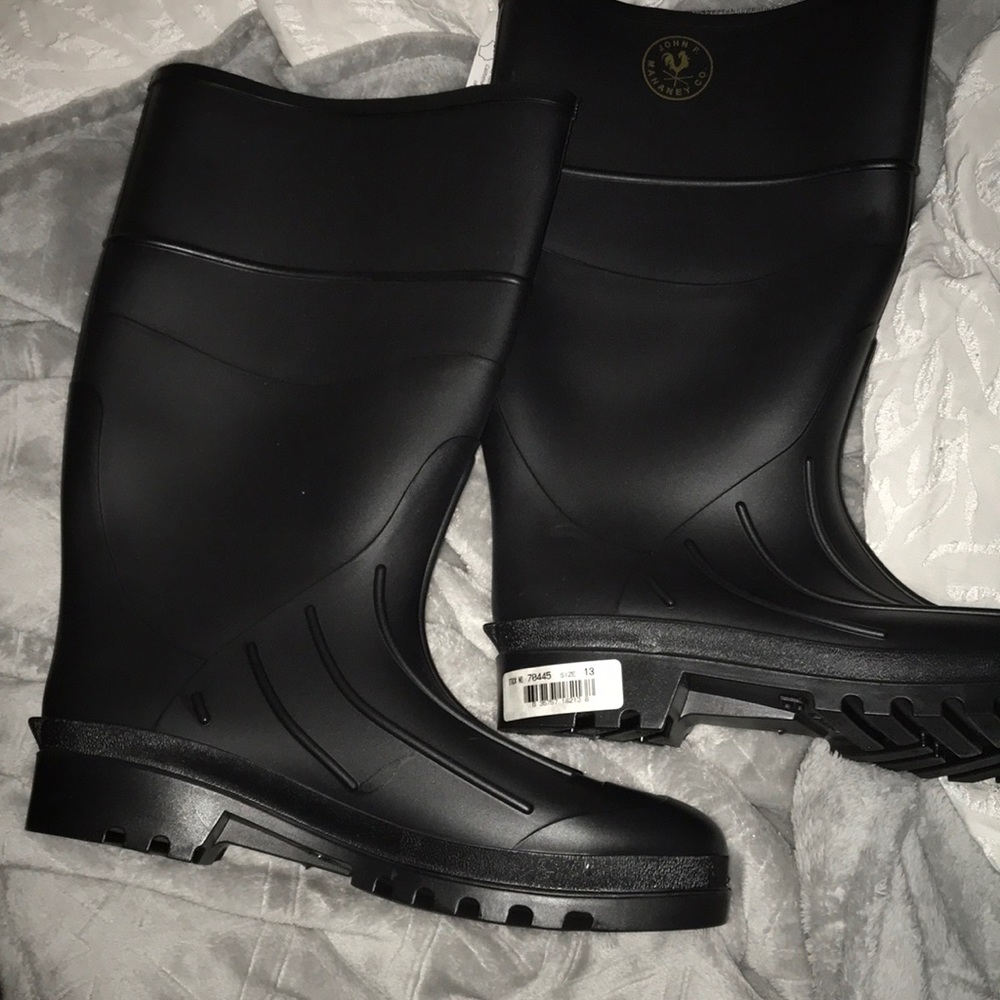 Big Black Boots *size 13*